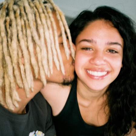 DopeIsland and his new girlfriend together. 